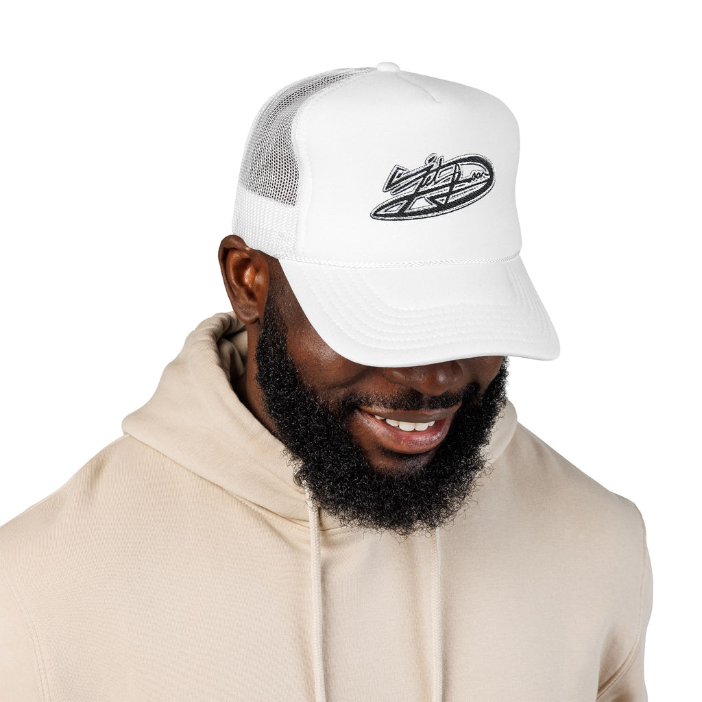 Jet Leon Designs Logo Foam Trucker Hat | Skate Signature Patch