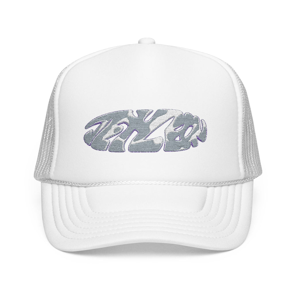 Jet Leon foam trucker hat | sparkly lettering