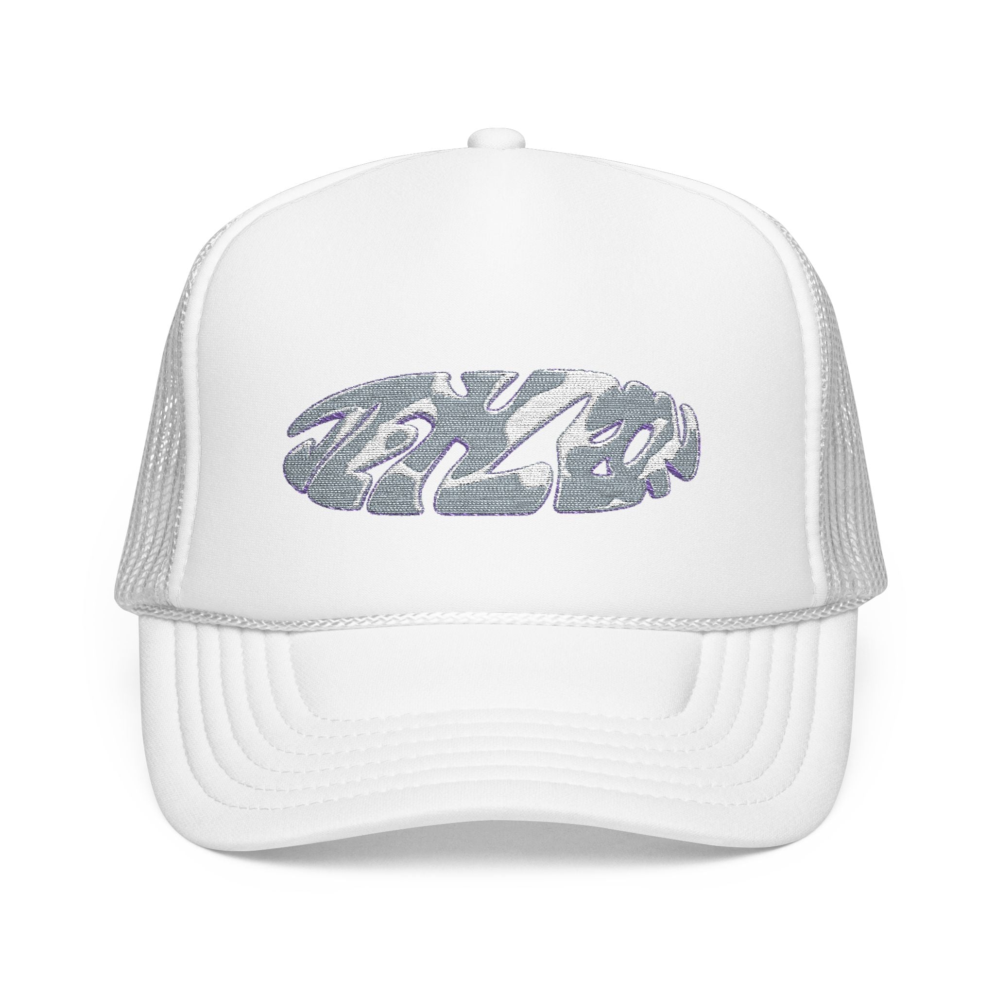 Jet Leon foam trucker hat | sparkly lettering