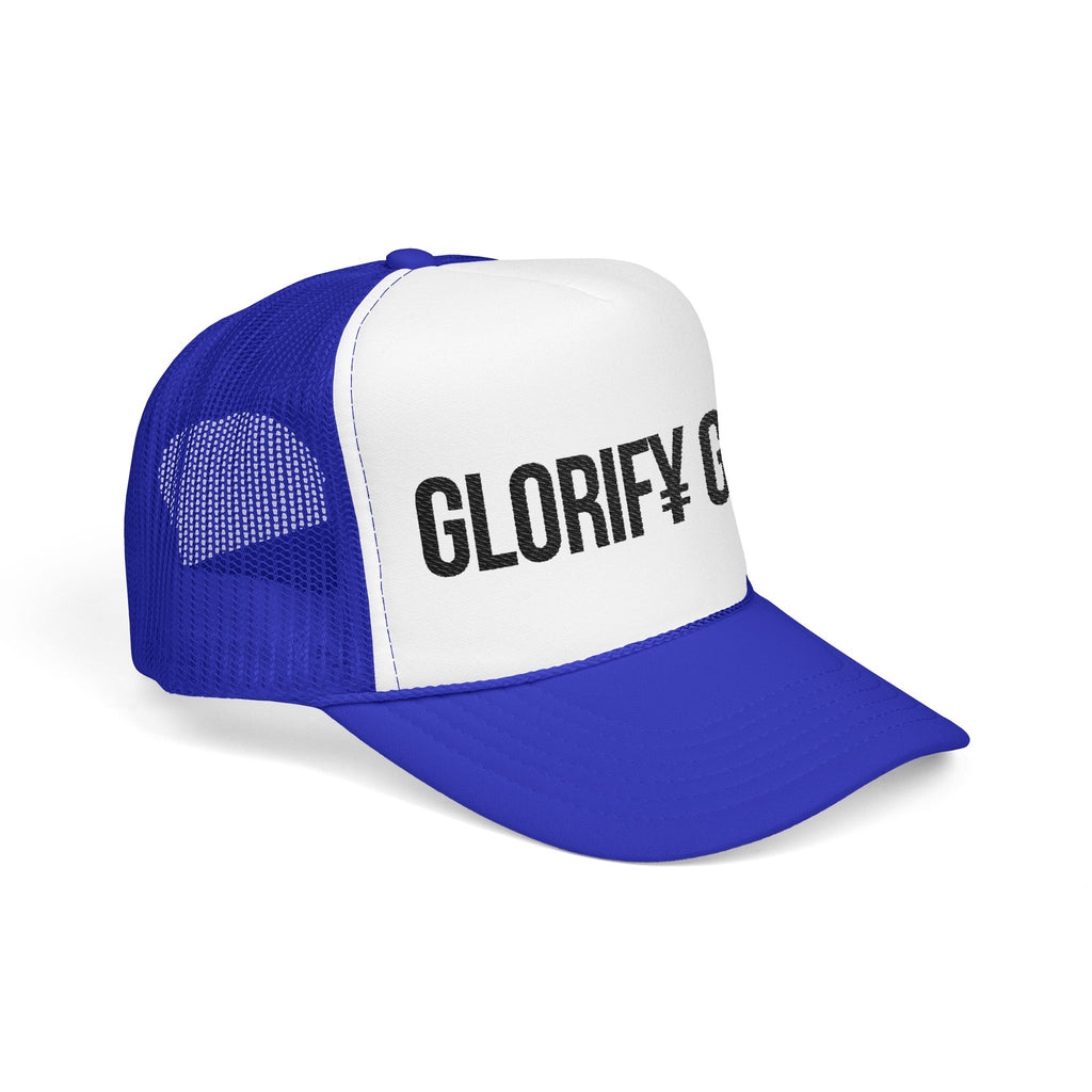 Glorify God trucker hat | Christian faith logo mesh cap