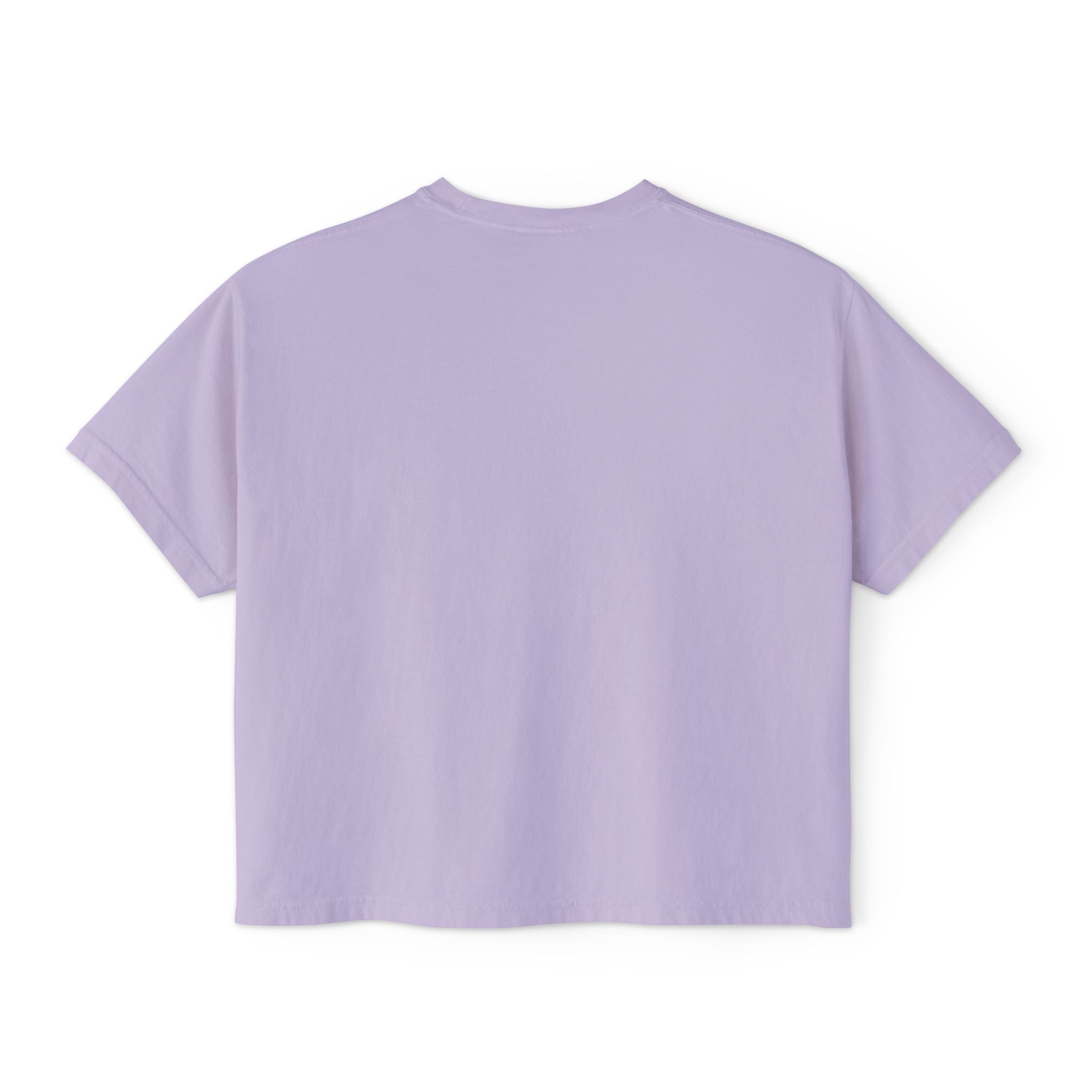 Jet Leon Women's Boxy Tee | Slightly Cropped Minimal Abstract Print