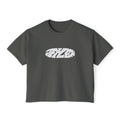 Jet Leon Women's Boxy Tee | Slightly Cropped Minimal Abstract Print