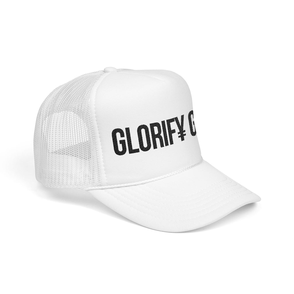 Glorify God Trucker Hat | Christian Faith Mesh Foam Cap