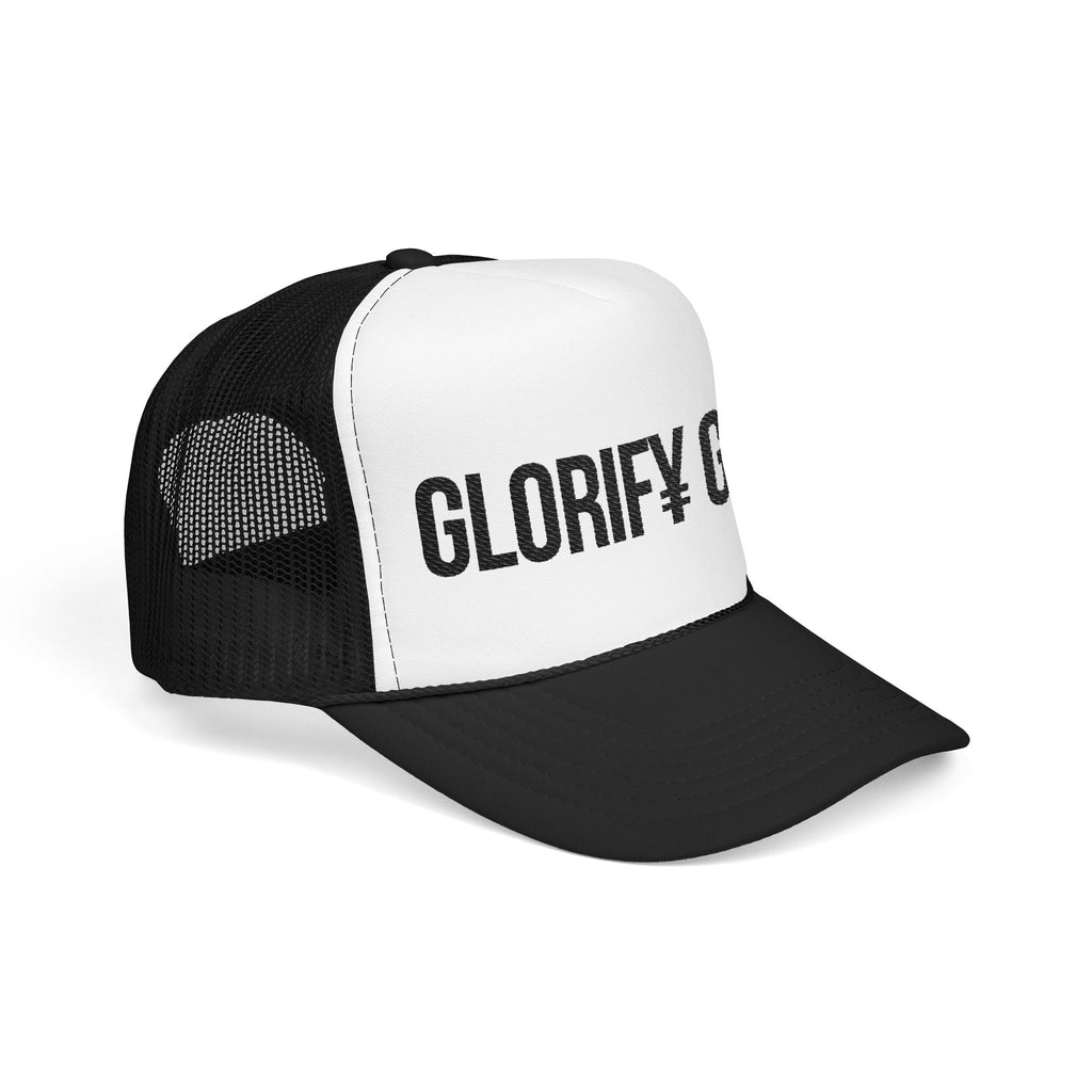 Glorify God Trucker Hat | Christian Faith Foam Mesh Cap