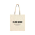 Glorify God Ephesians 4:32 Tote Bag | Scripture Canvas Tote