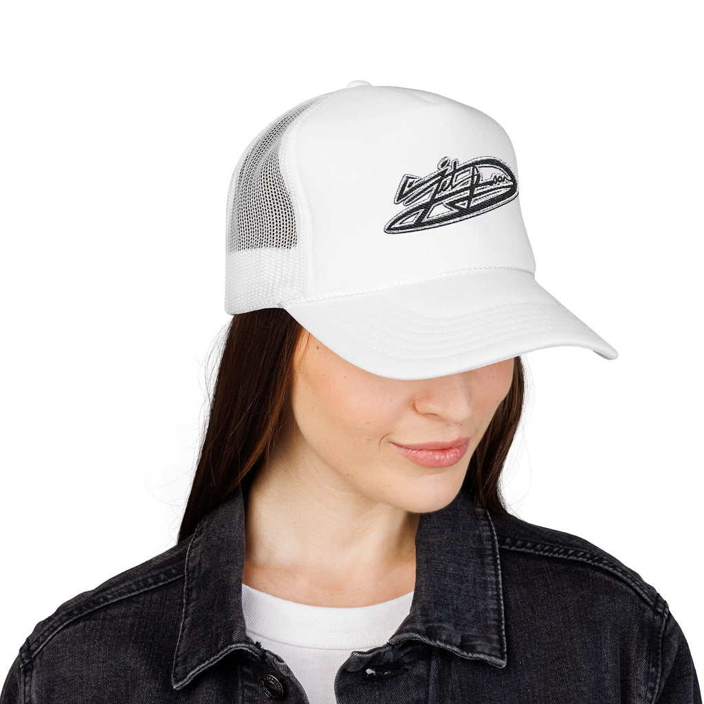 Jet Leon Designs Logo Foam Trucker Hat | Skate Signature Patch