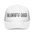 Glorify God foam trucker hat | religious sparkly lettering