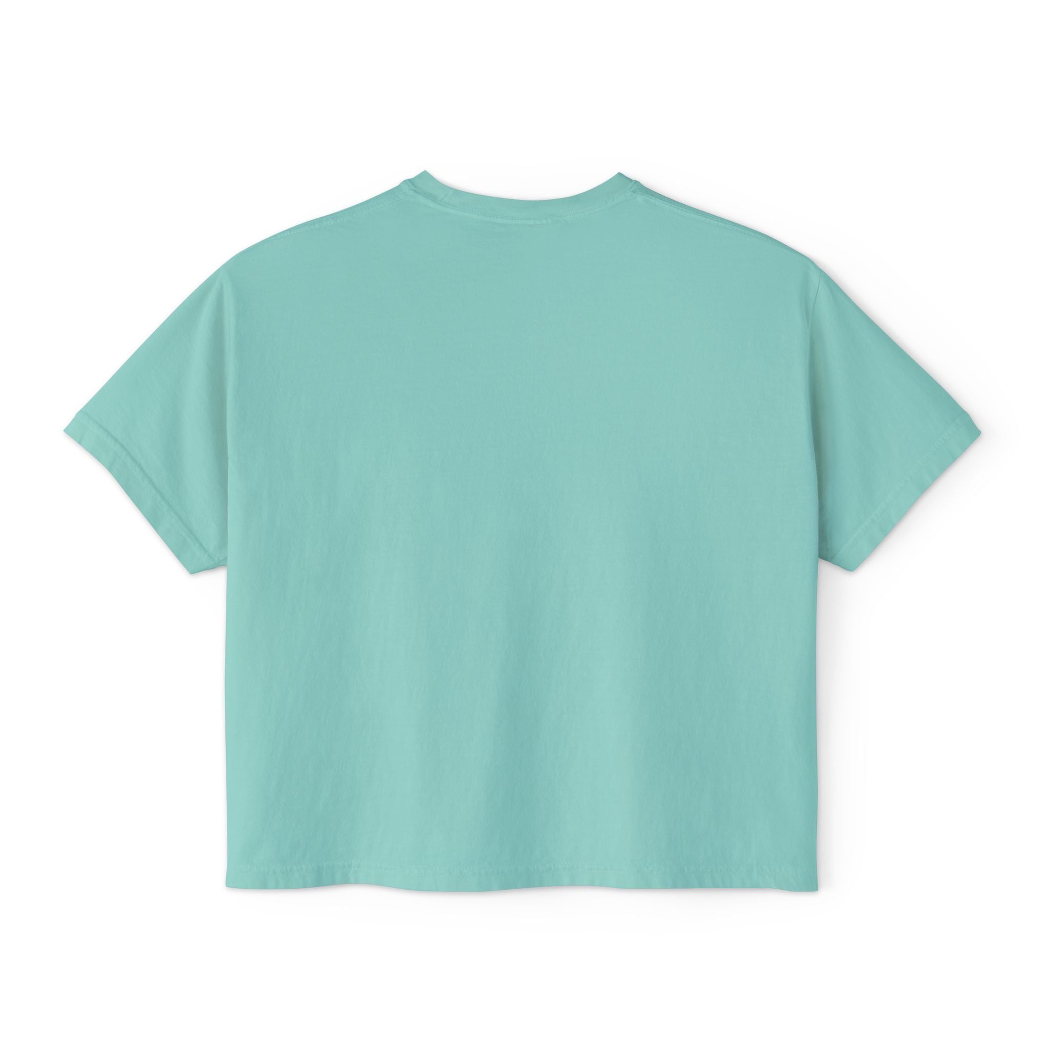 Jet Leon Women's Boxy Tee | Slightly Cropped Minimal Abstract Print