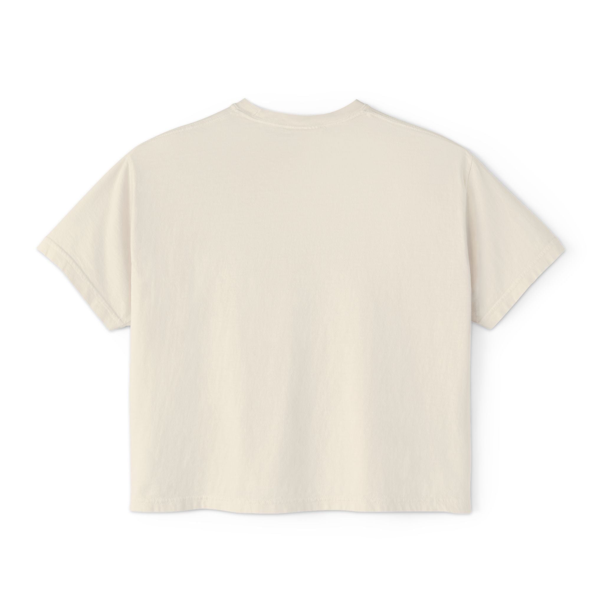 Jet Leon Women's Boxy Tee | Slightly Cropped Minimal Abstract Print