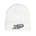 Signature Script Logo Beanie | Knit Embroidered Cuff Hat