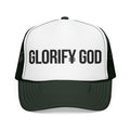Glorify God Trucker Hat | Christian Faith Foam Mesh Cap